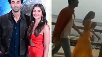 Alia Bhatt and Ranbir Kapoor enjoy boat ride on ghats of Ganga while shooting Brahmastra in Varanasi in leaked photos and videos 