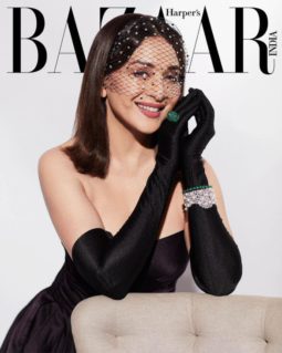 Madhuri Dixit On The Covers Of Harper's Bazaar