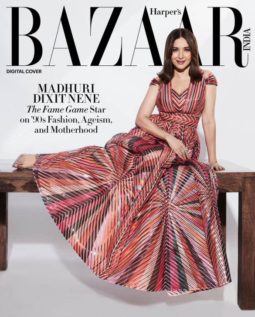 Madhuri Dixit On The Covers Of Harper's Bazaar