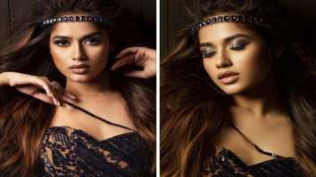 Jannat Zubair oozes oomph in little  black sequin dress and smokey eyes
