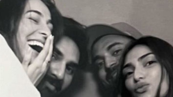 KL Rahul shares an unseen picture with Ahan Shetty, Tania Shroff and Athiya Shetty