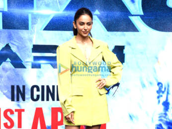Photos: John Abraham, Rakul Preet Singh, and Jacqueline Fernandez strike a pose at the trailer launch of Attack