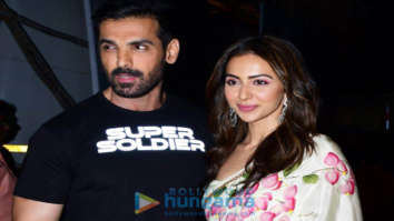Photos: John Abraham, Rakul Preet Singh and others snapped on sets of The Kapil Sharma Show promoting their film Attack – Part I