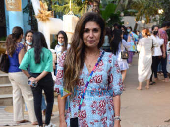 Photos: Seema Khan, Bhavana Pandey, Maheep Kapoor, Anaita Shroff spotted at an exhibition in Bandra