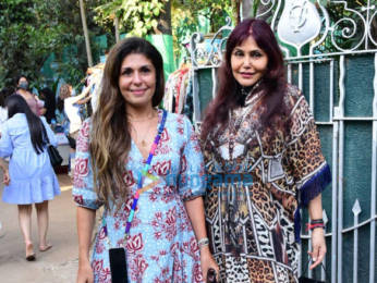 Photos: Seema Khan, Bhavana Pandey, Maheep Kapoor, Anaita Shroff spotted at an exhibition in Bandra