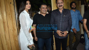 Photos: Shilpa Shetty spotted in an all-white outfit at Binge by Bastian in Khar