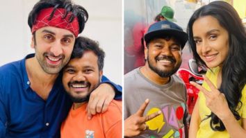 Ranbir Kapoor and Shraddha Kapoor have a gala time on the sets of Luv Ranjan’s next