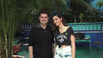 Spotted: Ananya Panday with Dabboo Ratnani post calendar shoot