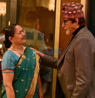 On the Sets of the movie Uunchai