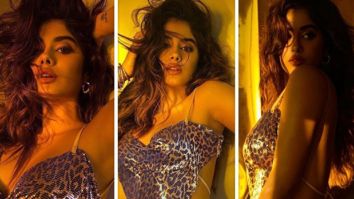 Janhvi Kapoor is smokeshow channelling her inner catwoman in bold backless chainmail top and skirt worth Rs.35,614