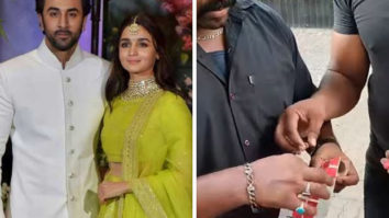 Ranbir Kapoor-Alia Bhatt Wedding: Security guards cover phone camera lens of people entering the premises of the wedding venue