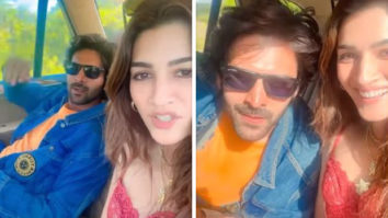 Shehzada stars Kartik Aaryan and Kriti Sanon give a peek into their hilarious car conversation; watch