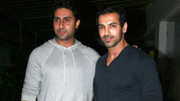 Abhishek Bachchan reveals his Dhoom co-star John Abraham taught him to ride a bike; says John’s motivation technique made him gain 7 kgs