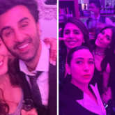 INSIDE PICS: Ranbir Kapoor and Alia Bhatt pose with Neetu Kapoor, Karisma, Riddhima at their wedding bash; see more photos 