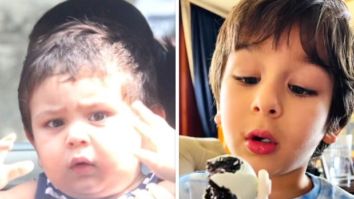 Kareena Kapoor Khan’s son Jeh Ali Khan waves at paparazzi; Jeh Kapoor, Taimur enjoys Easter treats