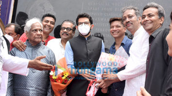 Photos: Aaditya Thackeray, Sonu Nigam, Hariharan, Shaan and others snapped at Ustad Ghulam Mustafa Khan Chowk at Carter Road, Bandra