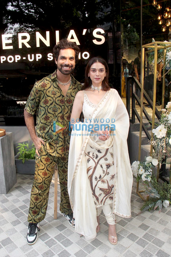 Photos: Aditi Rao Hydari snapped at the unveiling of Punit Balana’s spring collection at a store in Bandra Photos: Aditi Rao Hydari snapped at the unveiling of Punit Balana’s spring collection at a store in Bandra