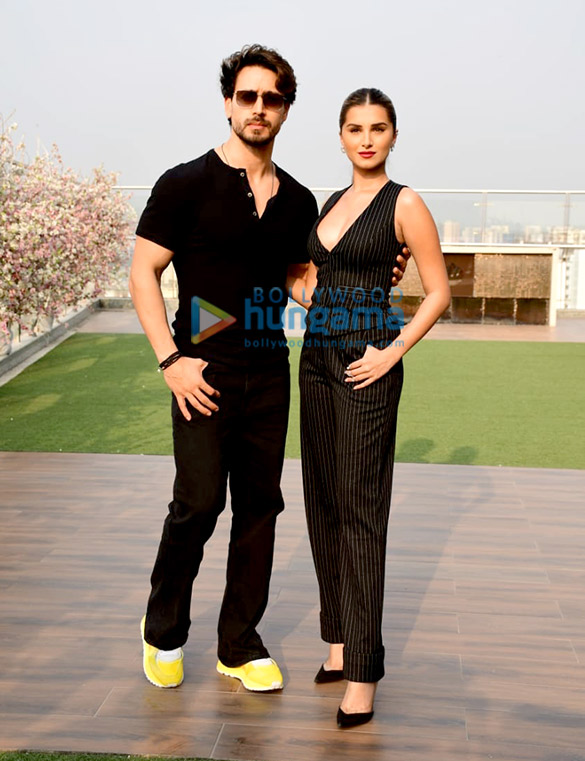 Photos: Tiger Shroff, and Tara Sutaria snapped during the promotions of Heropanti 2 Photos: Tiger Shroff, and Tara Sutaria snapped during the promotions of Heropanti 2