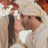 Ranbir Kapoor-Alia Bhatt Wedding: Newlyweds share first photos, seal it with a kiss - 'we got married'