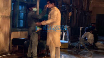 On the Sets of the movie Bhool Bhulaiyaa 2