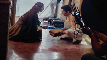 On the Sets of the movie Bhool Bhulaiyaa 2