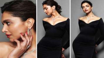 Cannes 2022: Deepika Padukone casts a spell in Alex Perry off-shoulder black bodycon gown at French Riviera