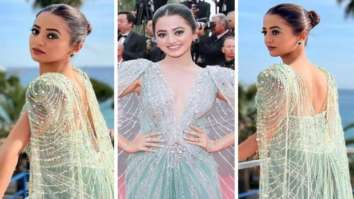 Cannes 2022: Helly Shah shines like a diamond in a stunning Ziad Nakad glitzy thigh-high slit gown