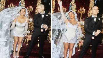 Kourtney Kardashian and Travis Barker get married in lavish ceremony in Italy, see photos of their stunning wedding looks
