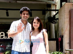 Photos: Abhimanyu Dassani, Shirley Setia and Sabbir Khan snapped at Farmer’s Cafe in Bandra