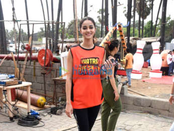 Photos: Ananya Panday, Bharti Singh and Pratik Sehajpal spotted on the sets of The Khatra Khatra Show