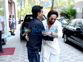 Photos: Ayushmann Khurrana snapped promoting his film Anek