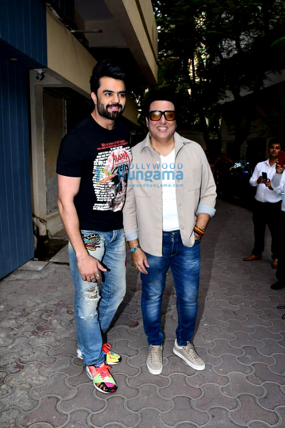 Photos: Varun Dhawan, Govinda, Maniesh Paul and others snapped in Andheri Photos: Varun Dhawan, Govinda, Maniesh Paul and others snapped in Andheri