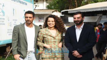 Photos: Kangana Ranaut and Arjun Rampal snapped while promoting their film Dhaakad