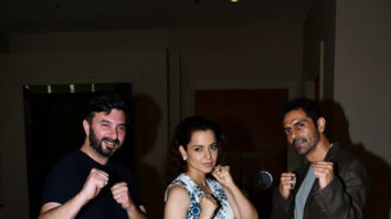 Photos: Kangana Ranaut and Arjun Rampal snapped while promoting their film Dhaakad