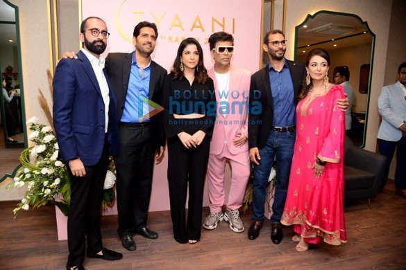 Photos: Karan Johar and Maheep Kapoor snapped at the launch of the new store of Tyaani Fine Jewellery Photos: Karan Johar and Maheep Kapoor snapped at the launch of the new store of Tyaani Fine Jewellery