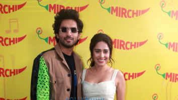 Photos: Nushrratt Bharuccha and Anudh Singh snapped promoting Janhit Mein Jaari at the 98.3 FM Radio Mirchi office