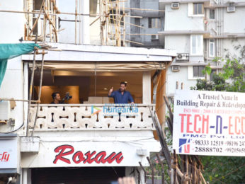 Photos: Salman Khan waves to fans outside his residence to wish them for Eid