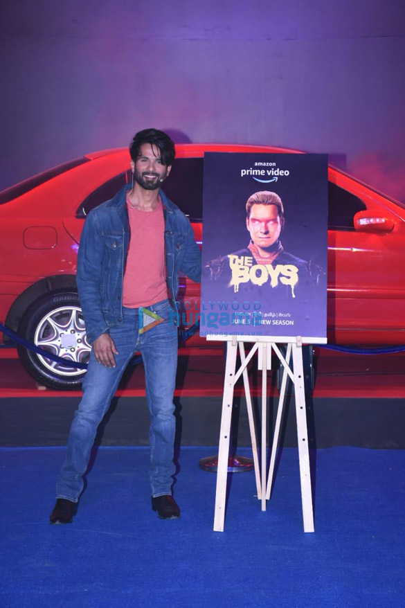 Photos: Shahid Kapoor snapped during the special promotions of Amazon Prime Video’s The Boys Photos: Shahid Kapoor snapped during the special promotions of Amazon Prime Video’s The Boys