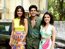 Photos: Shilpa Shetty, Abhimanyu Dassani and Shirley Setia snapped during the promotions of Nikamma