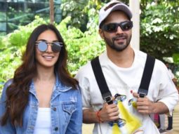 Varun Dhawan and Kiara Advani return Mumbai after promoting JugJugg Jeeyo in Chandigarh Varun Dhawan and Kiara Advani return Mumbai after promoting JugJugg Jeeyo in Chandigarh
