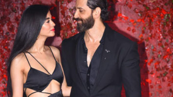 Hrithik Roshan and Saba Azad twin in black as they make red carpet debut as a couple at Karan Johar’s 50th birthday bash 