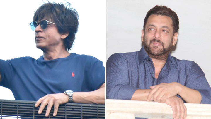 Wow- Shah Rukh Khan & Salman Khan’s fans go crazy as they greet them on Eid