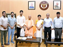 Major: Adivi Sesh and team meet Honorable CM of UP Shri. Yogi Adityanath