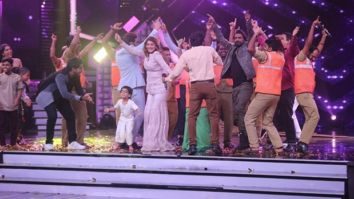 Mouni Roy, Remo D’Souza, and Sonali Bendre groove to ‘Zingaat’ with BMC workers on the sets of DID L’il Masters Season 5