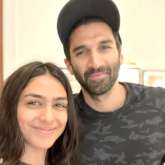 Mrunal Thakur reunites with Gumrah co-star Aditya Roy Kapur in Delhi