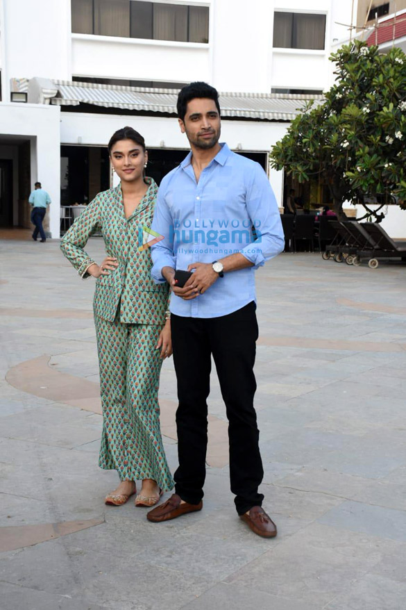 Photos: Adivi Sesh and Saiee Manjrekar snapped promoting their film Major Photos: Adivi Sesh and Saiee Manjrekar snapped promoting their film Major
