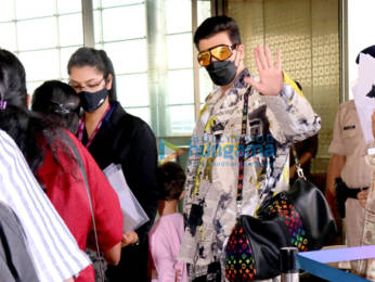 Photos: Esha Gupta, Rakul Preet Singh, Karan Johar and others snapped at the airport