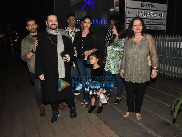 Photos: Neil Nitin Mukesh and family snapped at Hakkasan in Bandra Photos: Neil Nitin Mukesh and family snapped at Hakkasan in Bandra