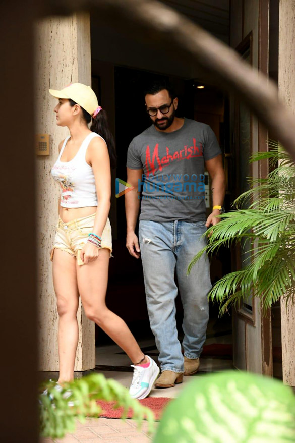 Photos: Sara Ali Khan and Saif Ali Khan spotted in Bandra Photos: Sara Ali Khan and Saif Ali Khan spotted in Bandra