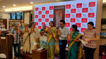 Photos: Shabana Azmi graces the launch of the book The Oldest Love Story at Title Waves in Bandra